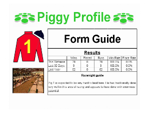 Pig Racing Form Guide!